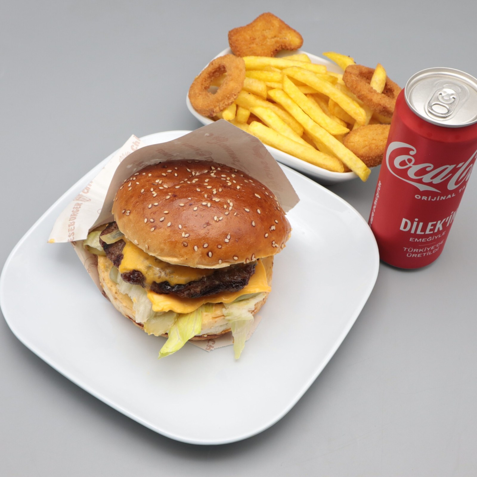 Cheese Burger Menü