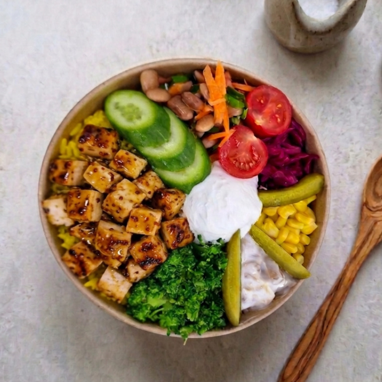 Ballı Hardallı Tavuk Bowl
