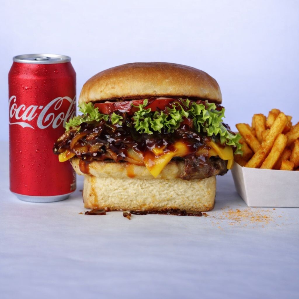 Bbq Burger Menü