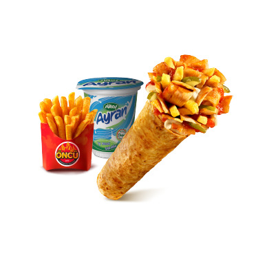 Avantajli Tavuk Döner Dürüm Menü