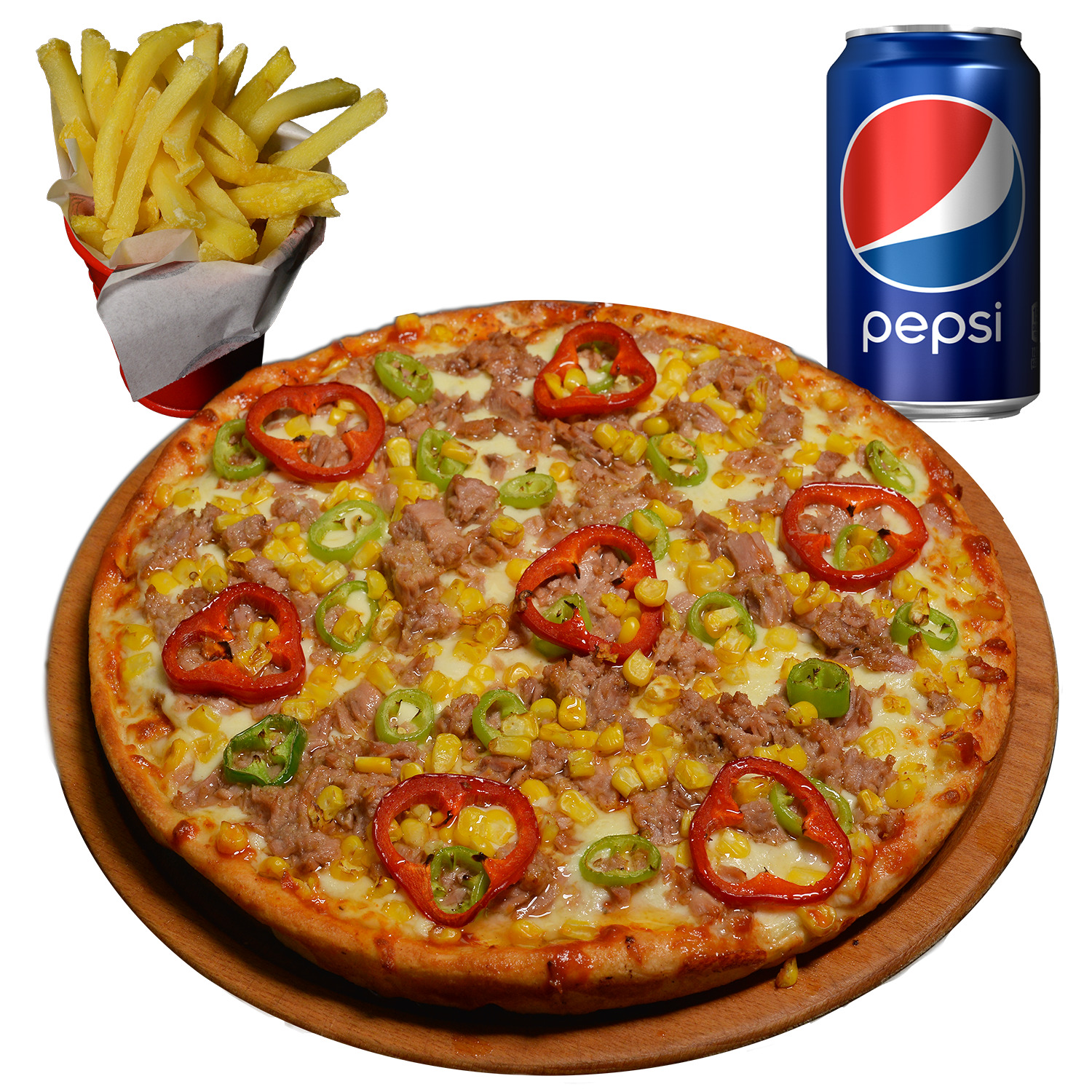 Ton Balıklı Pizza (Küçük) Menü
