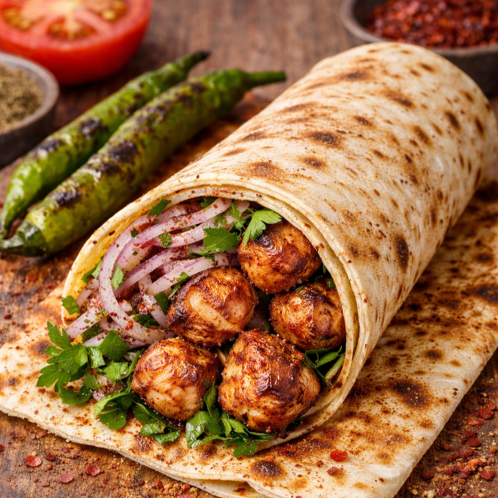 Tavuk Sarma Menü ayran