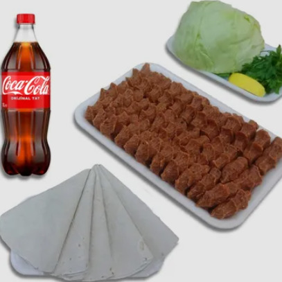 Porsiyon 1 Kg Çiğ Köfte + 1 Litre Coca Cola