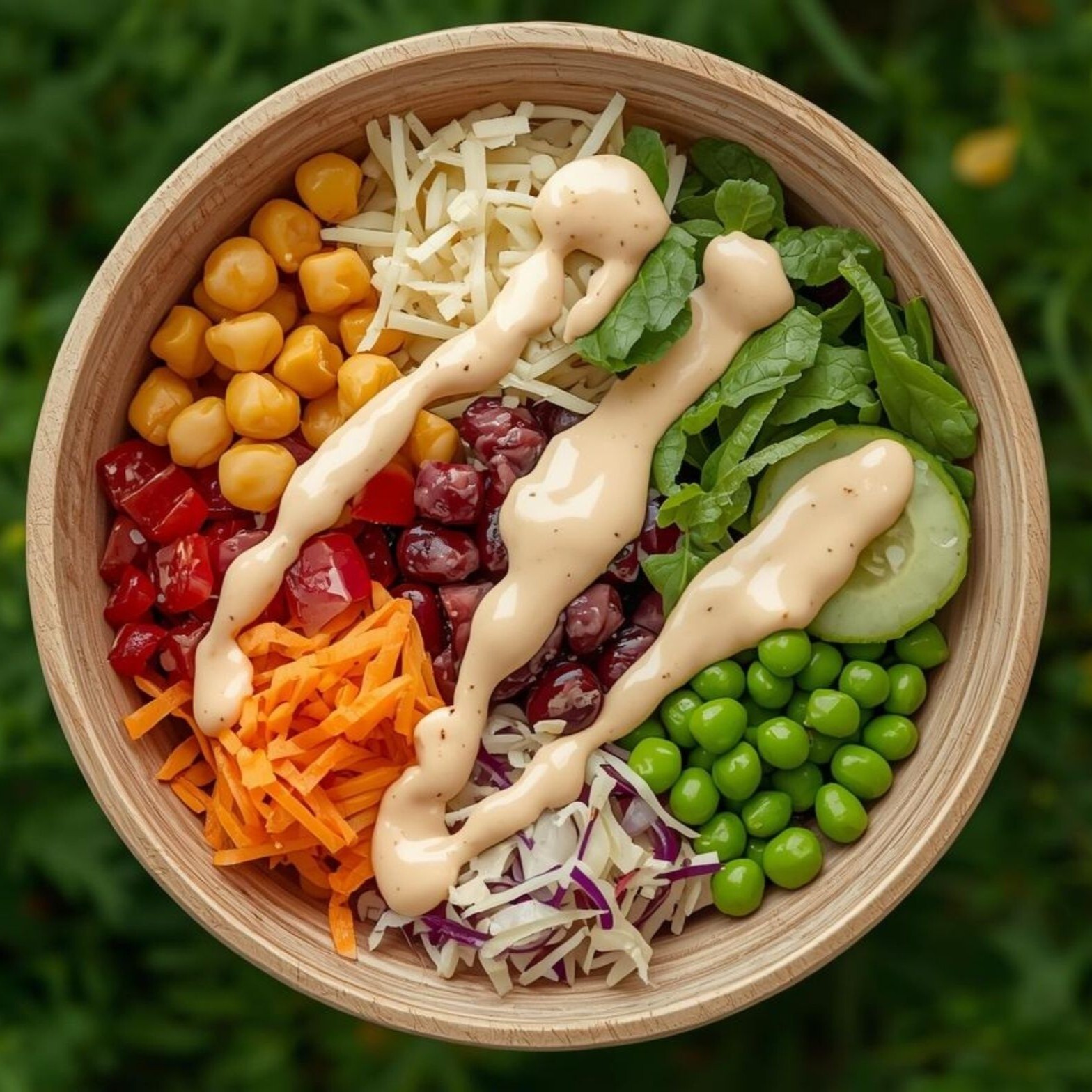 Fit Proteinli Vejetaryen Bowl (Tahinli)