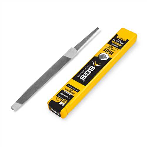 ÜÇGEN EĞE REGULAR KALIN DİŞ 150 MM 6''