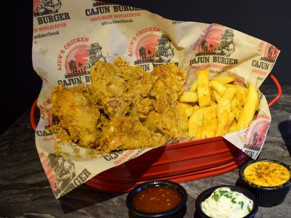Biraderim İçin Cajun Menü