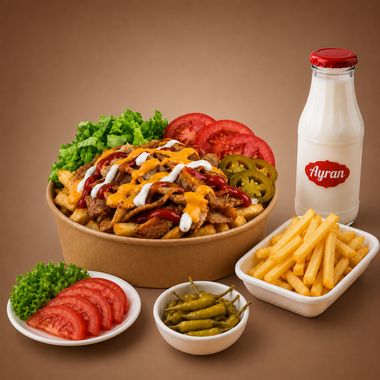 Döner Çıtır Bowl Menü