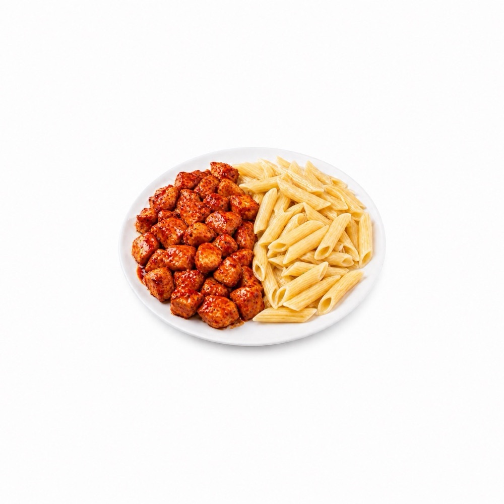 Acı Soslu Tavuk & Penne Makarna