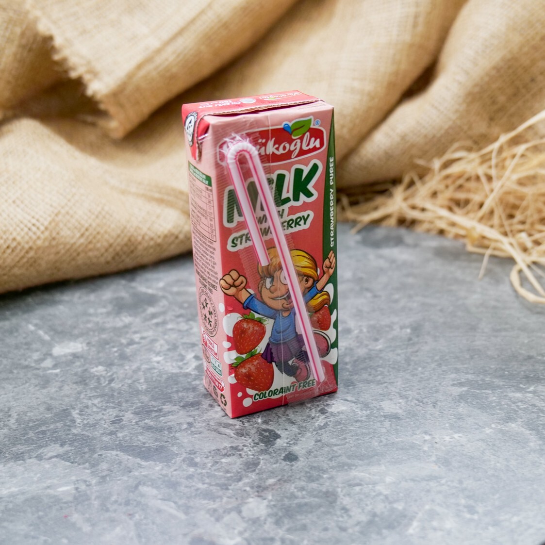 Yörükoğlu Çilekli Süt (20 Cl)