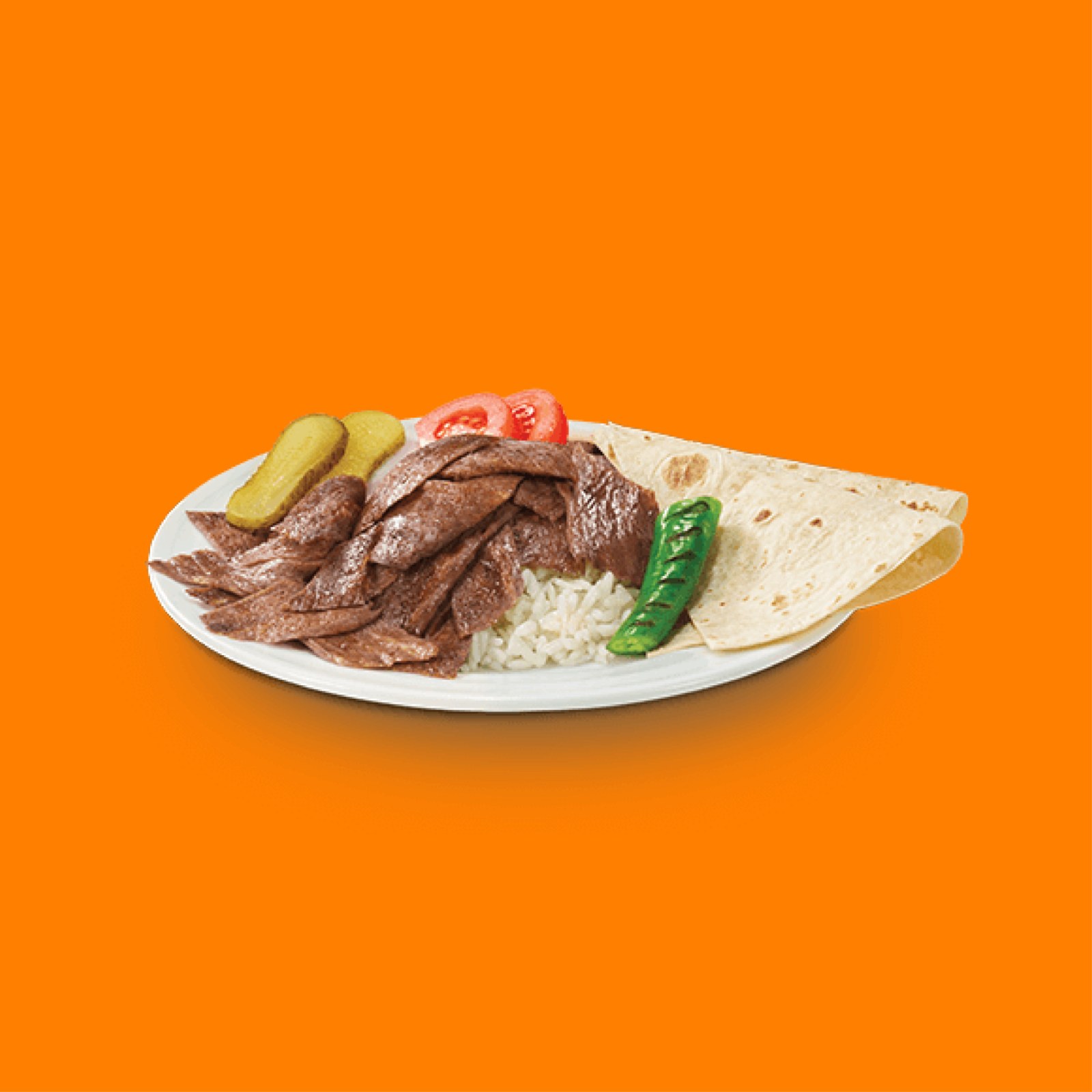 Pilav Üstü Et Döner