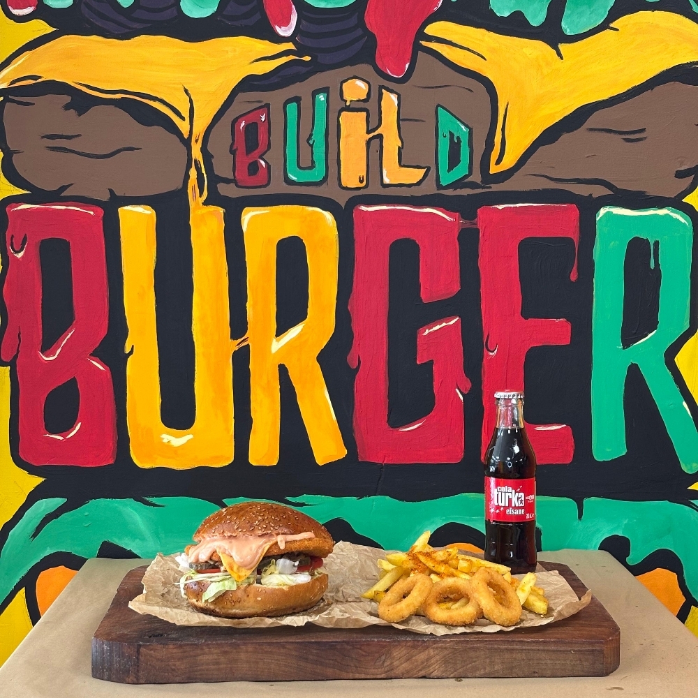 Chicken Burger Menü