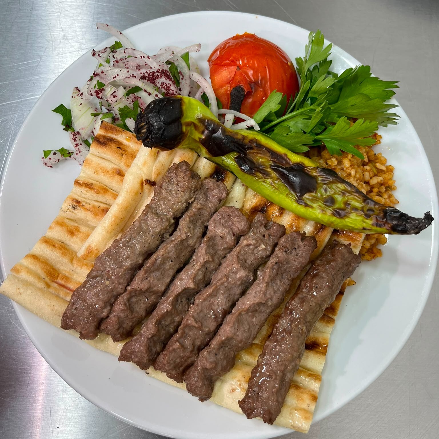 Tek Burdur Şiş+Kadayıf+Ayran