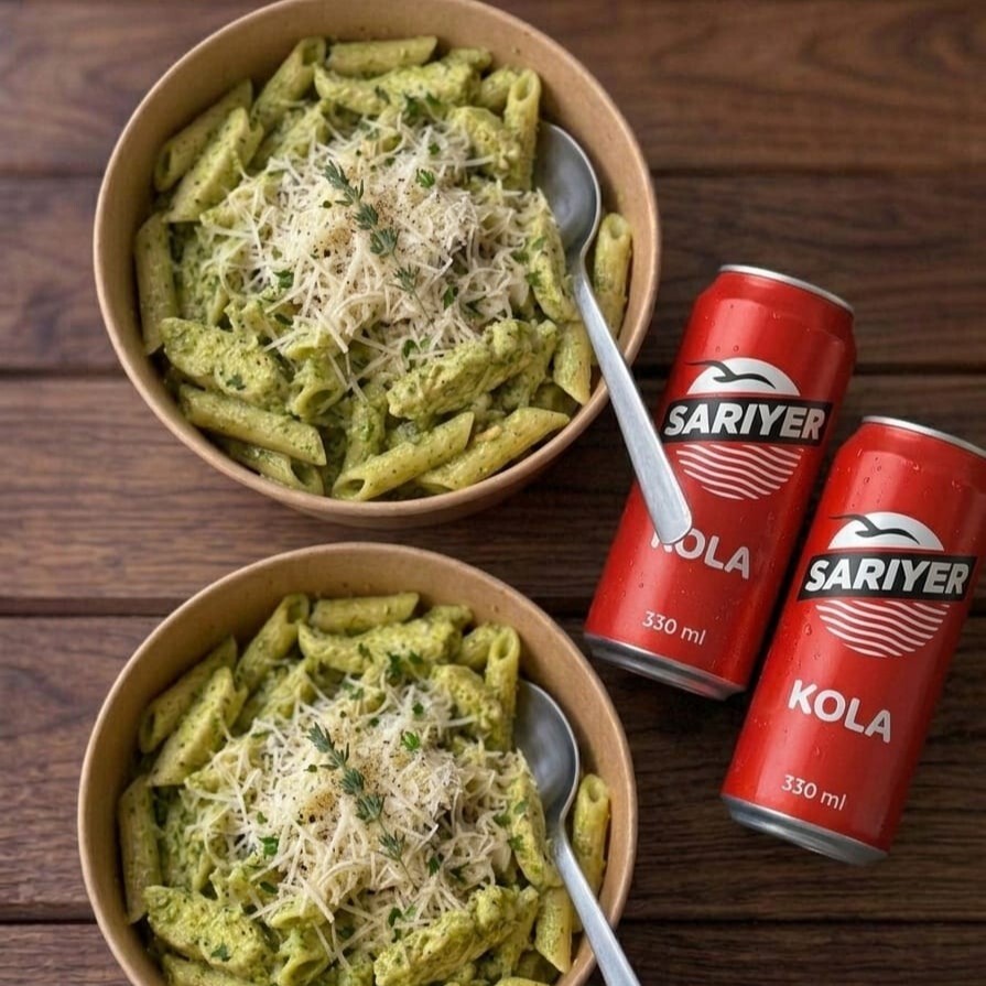 2'li Pesto Soslu Makarna Menü