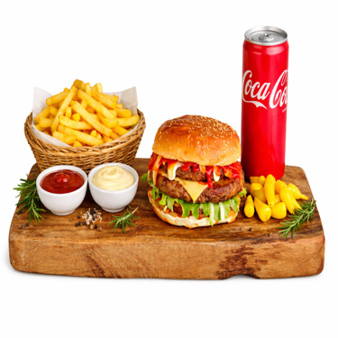XL Double Usta Burger Menü