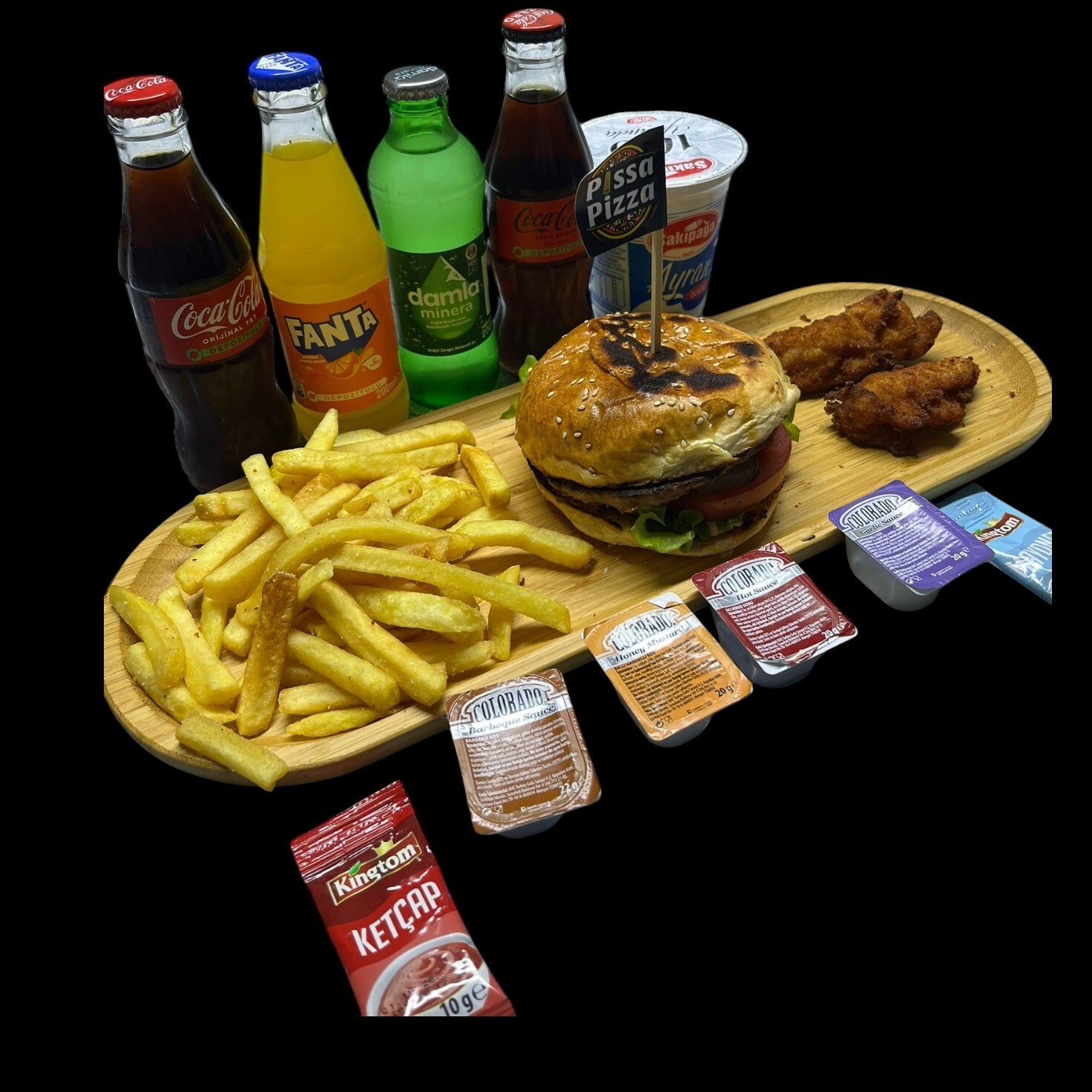 Süper Burger Menü