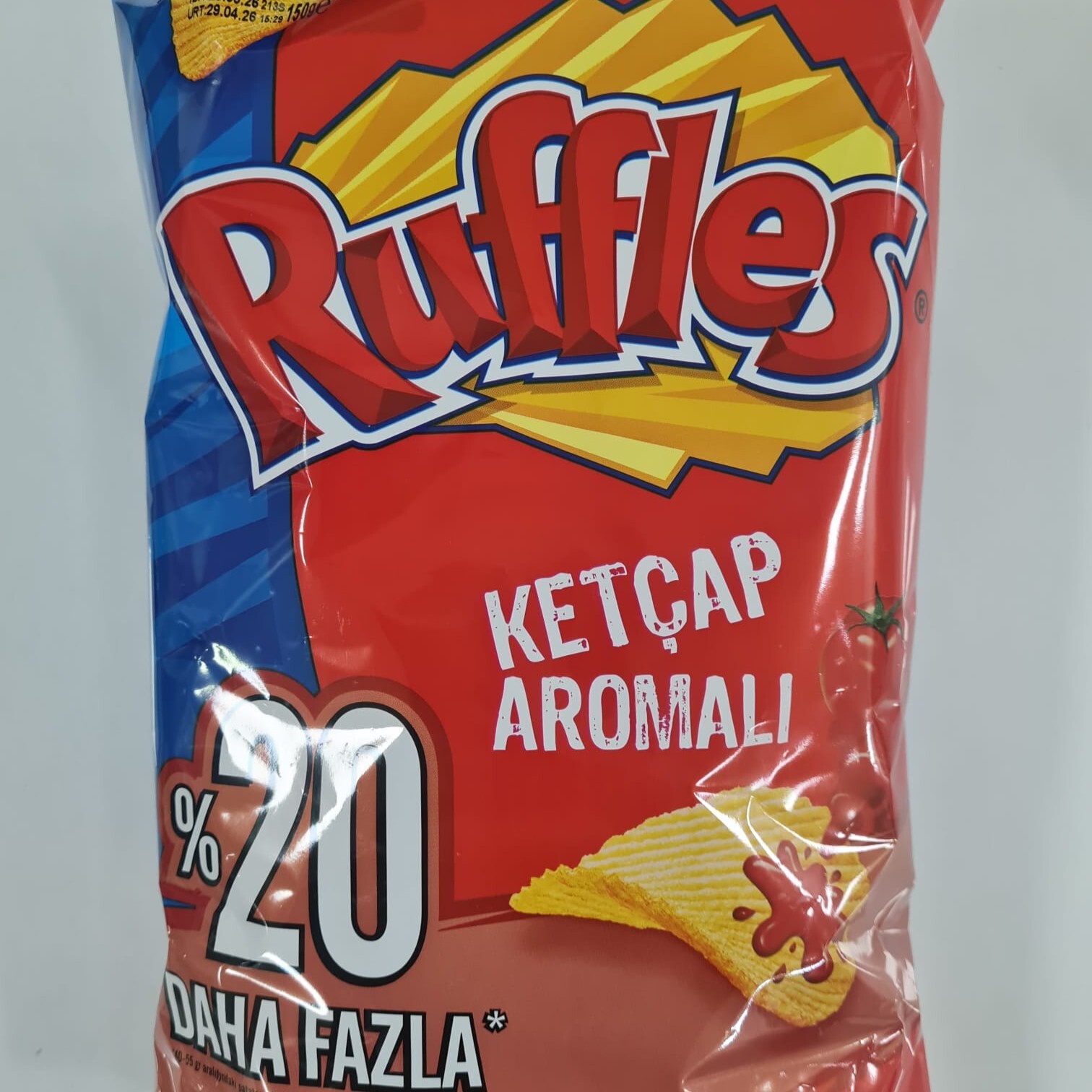 Ruffels Ketçap Aromalı Büyük Boy