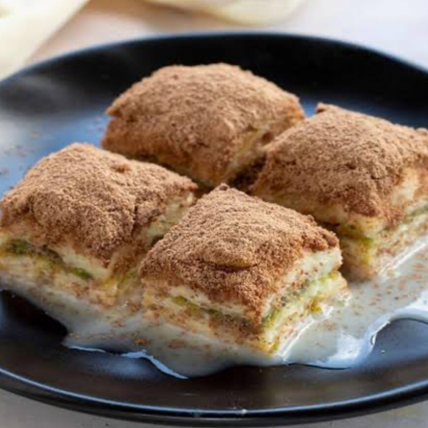 Sütlü Fıstıklı Soğuk Baklava 500 gr. (