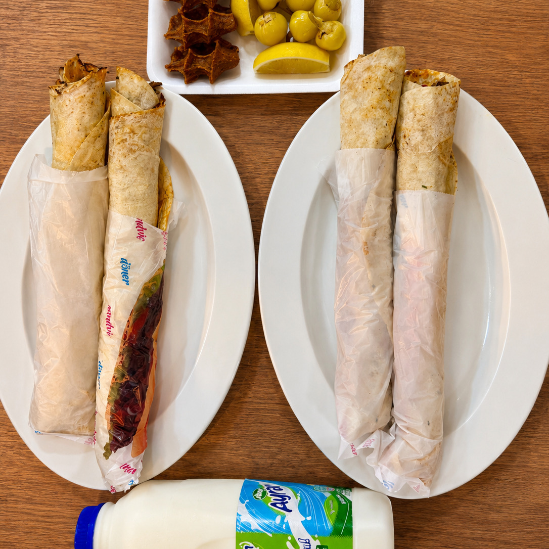 4 Lü Tavuk Tantuni dürüm Menü