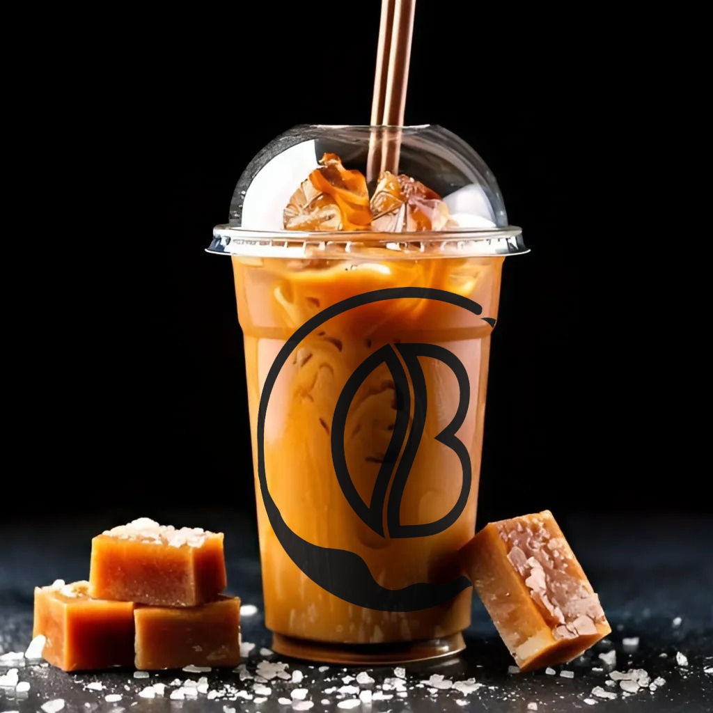 Iced Salted Caramel Latte