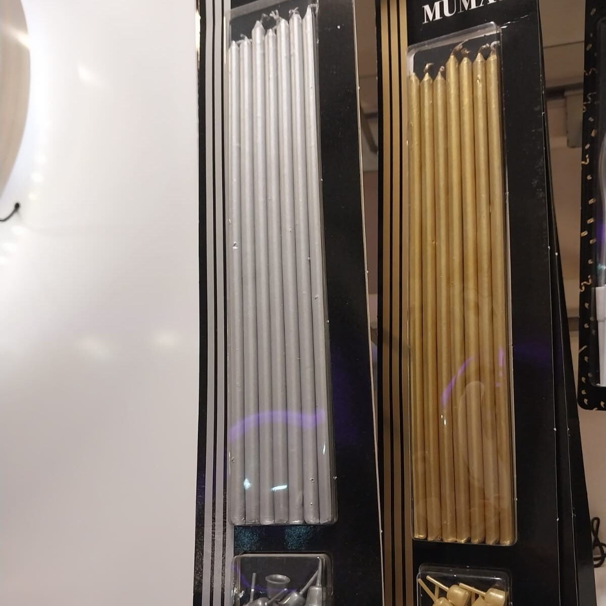 Uzun Pasta Mumu - Gold&Gümüş