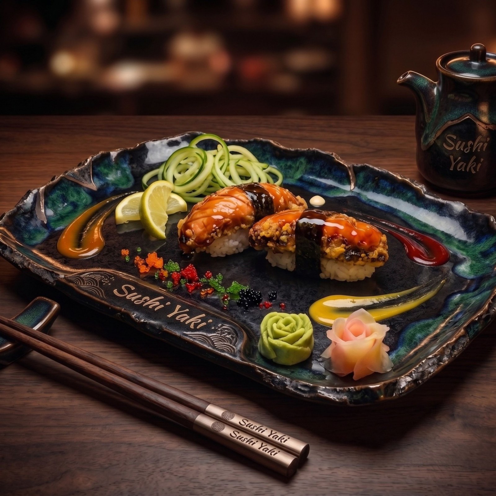 276- Kani Tempura Nigiri (2 Pcs.)