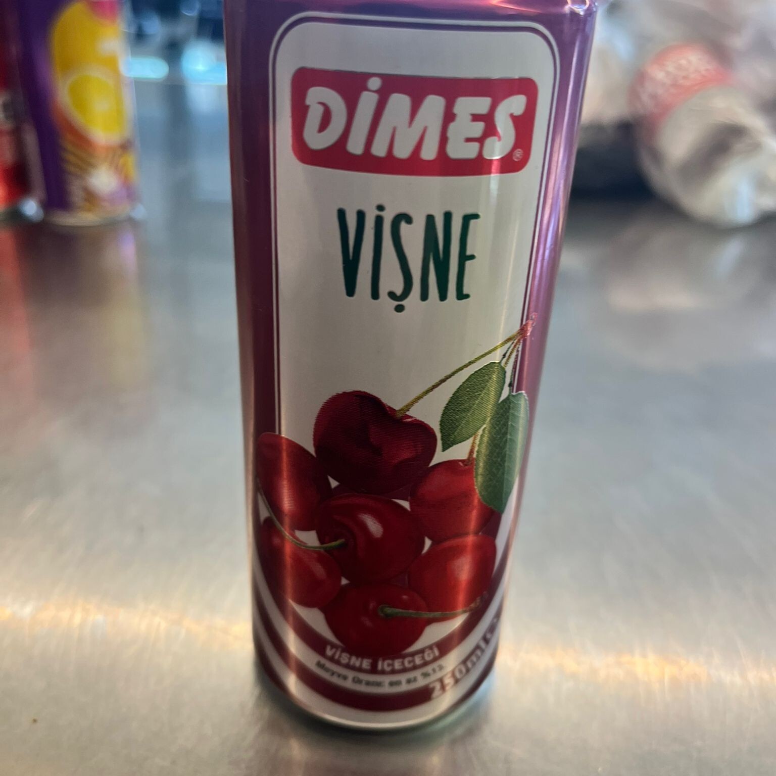 Dimes Vişne Meyve Suyu (250ml)