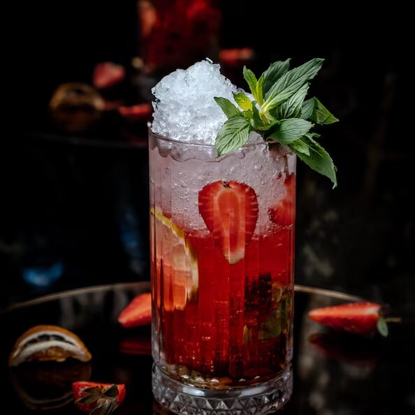 Çilekli Mojito