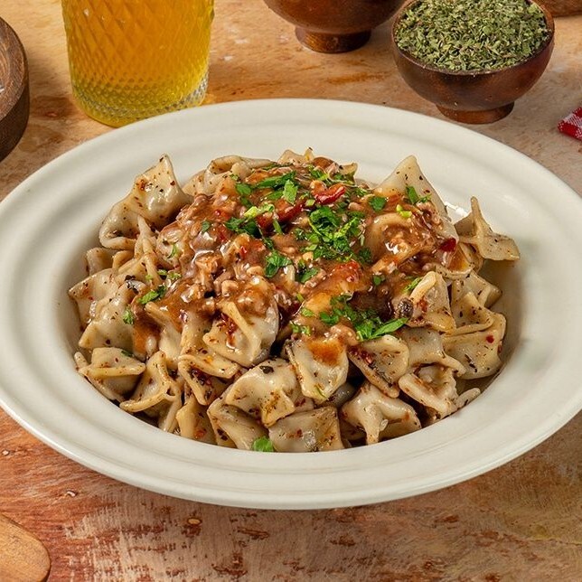 Cevizli Fajita Soslu Mantı