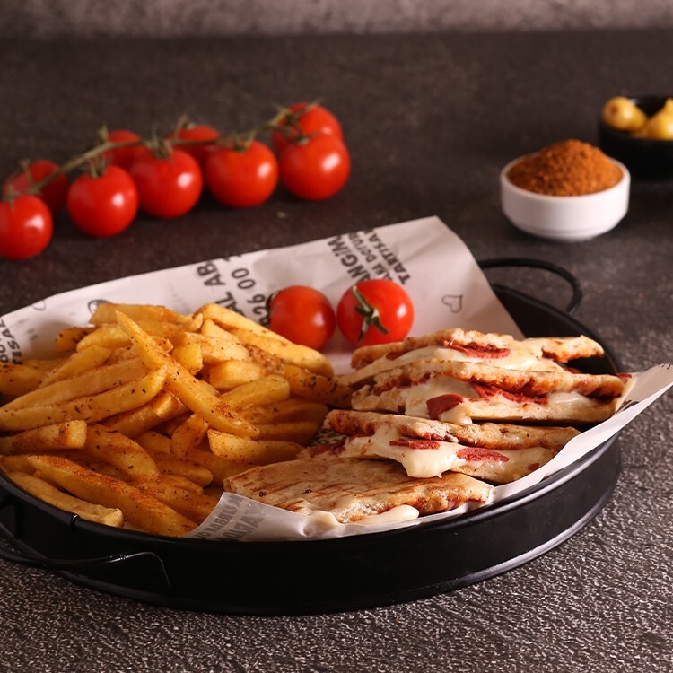 Karışık Bazlama Tost
