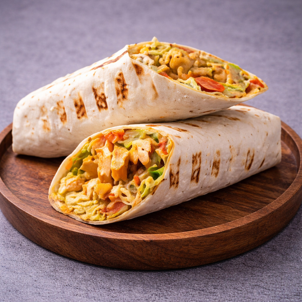 Özel Şef Soslu Tavuk Wrap