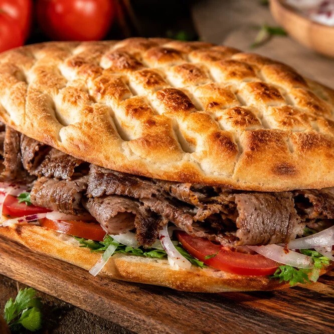 Tırnaklı Et Döner (Double Porsiyon)