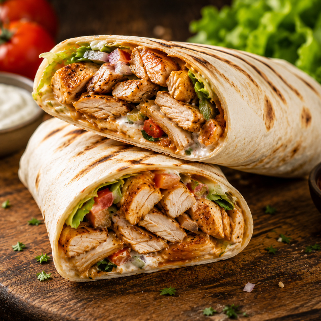 Tavuklu Wrap