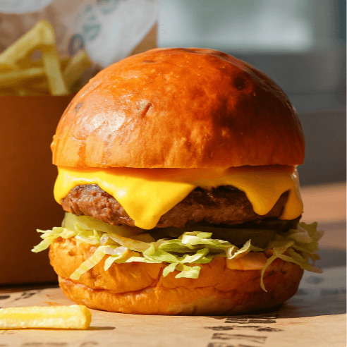 Cheddar Burger