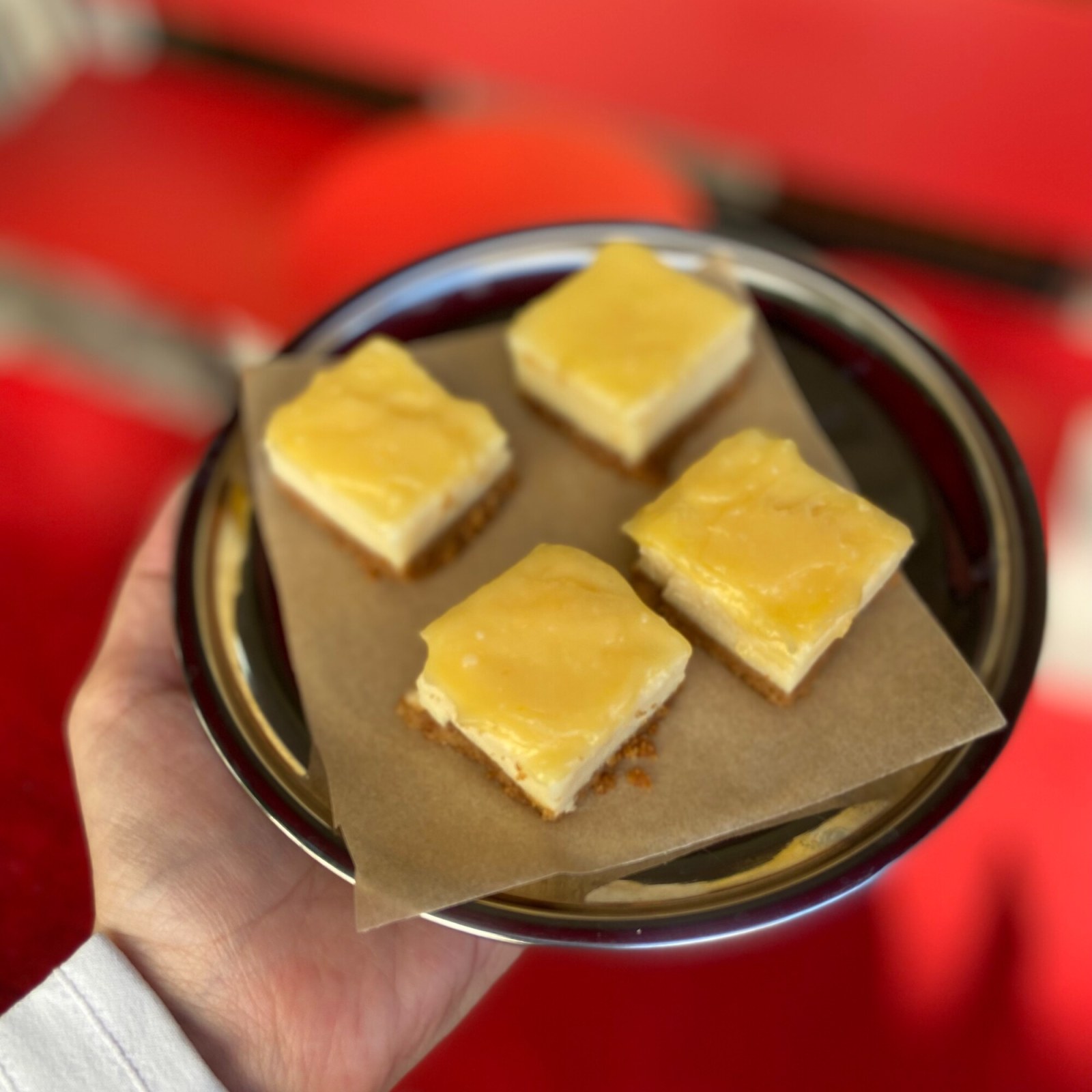 Mini Cheesecake (Limon Soslu)