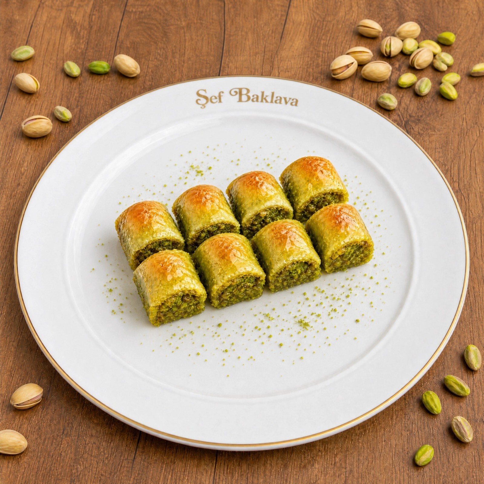 Şef Antep Özel Baklava (500 gr.) +coca cola