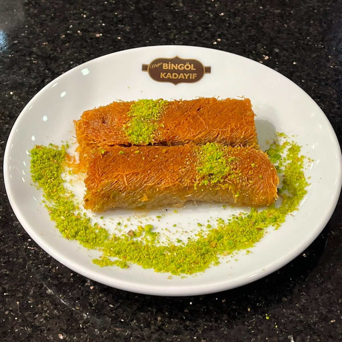 Sütlü Fıstıklı Kadayıf 250 Gr