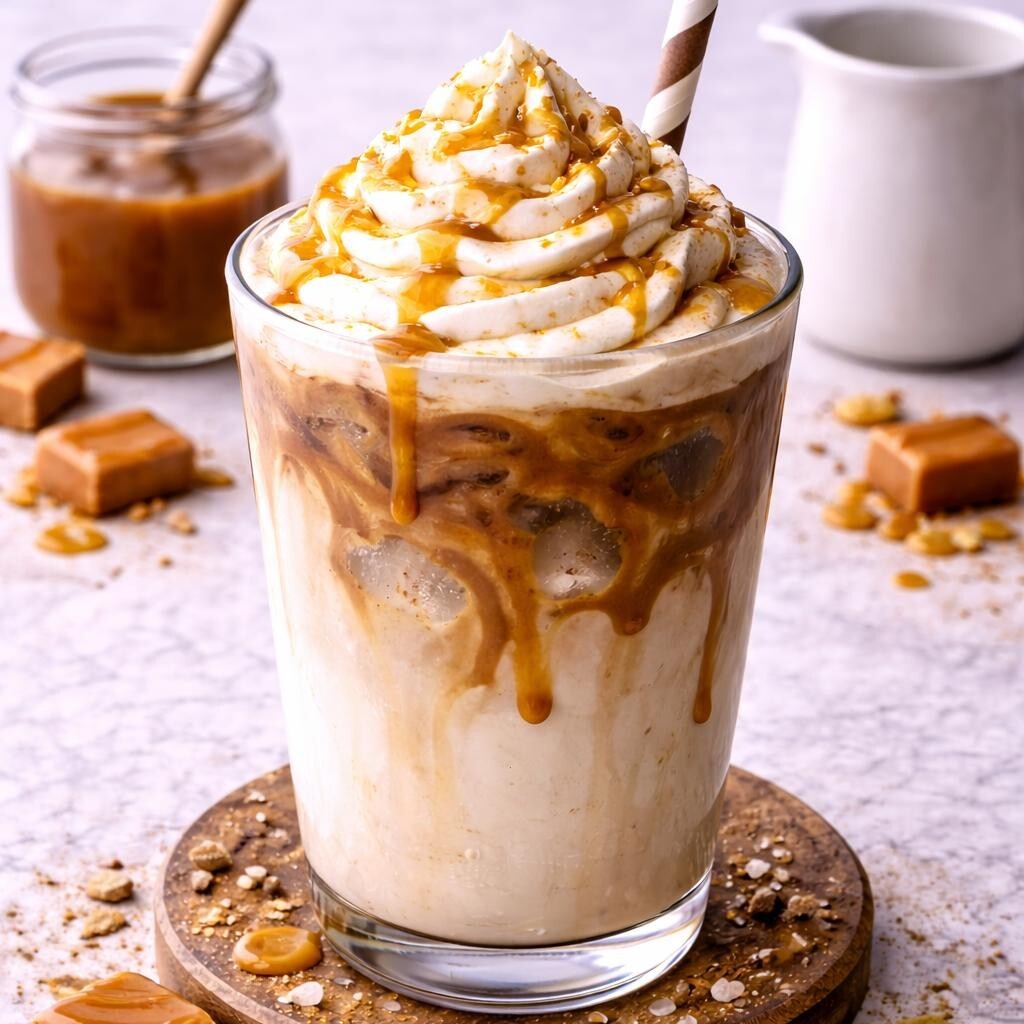 Iced Salted Caramel Macchiato