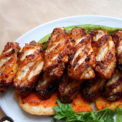 Kanat Porsiyon Kömür Izgarada Pişirilmiş Kasap Kanat Izgara Gurme (300 gr)