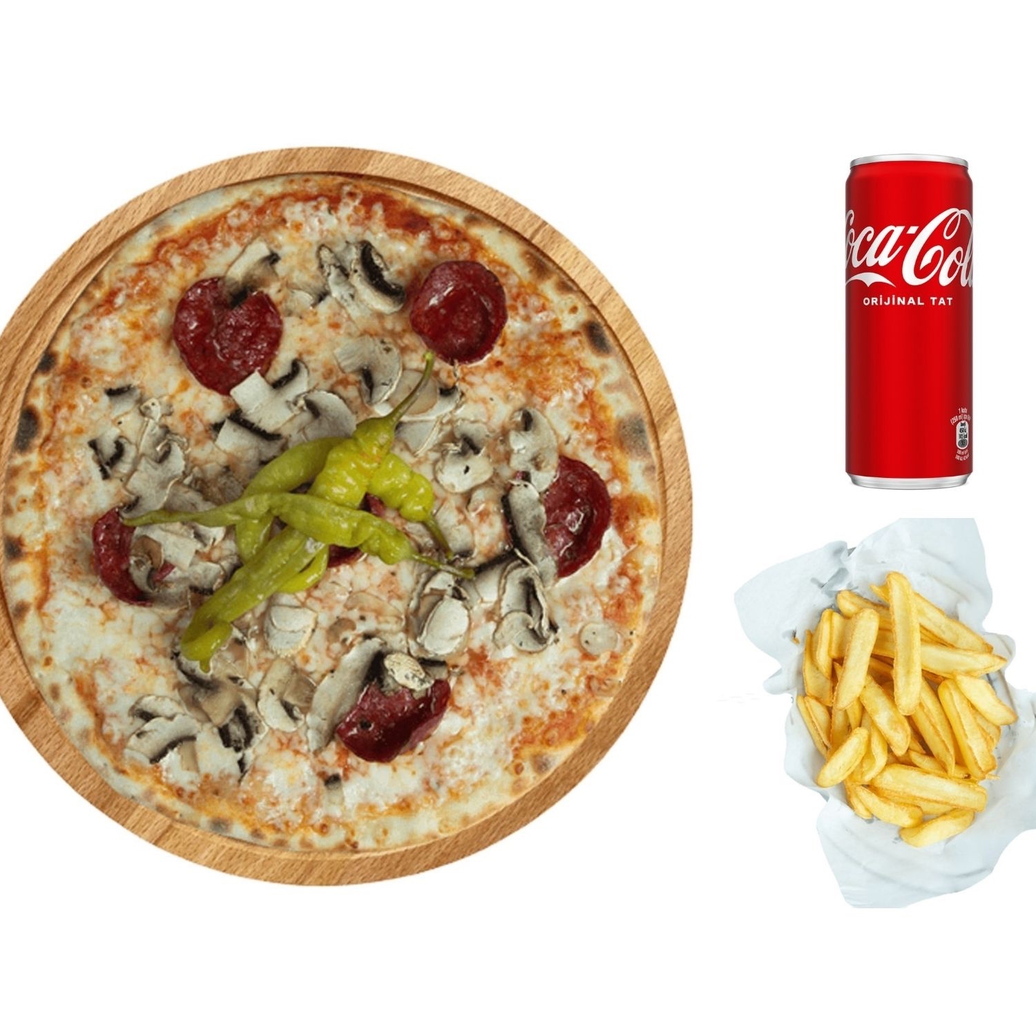 Pepperoni Pizza (Büyük)