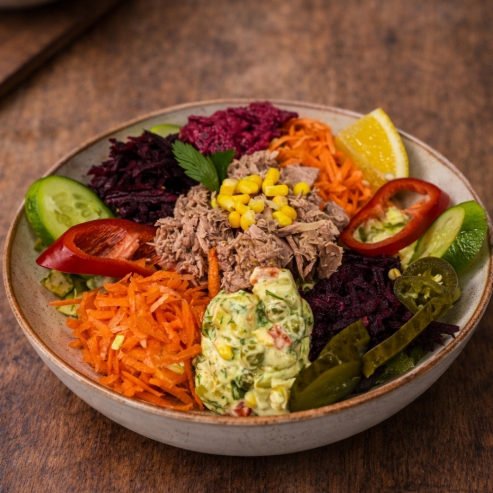 Ton Balıklı Bowl