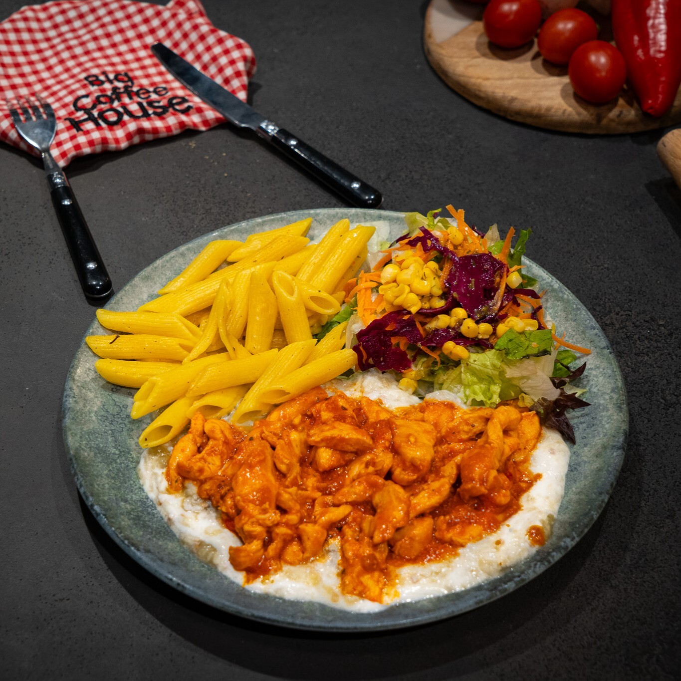 Tavuklu Alinazik (931,184 KCal)