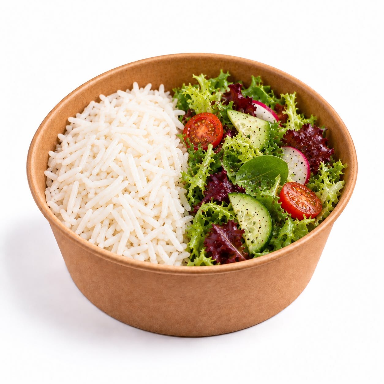 Pilav & Salata (140 kcal | 3g Protein)