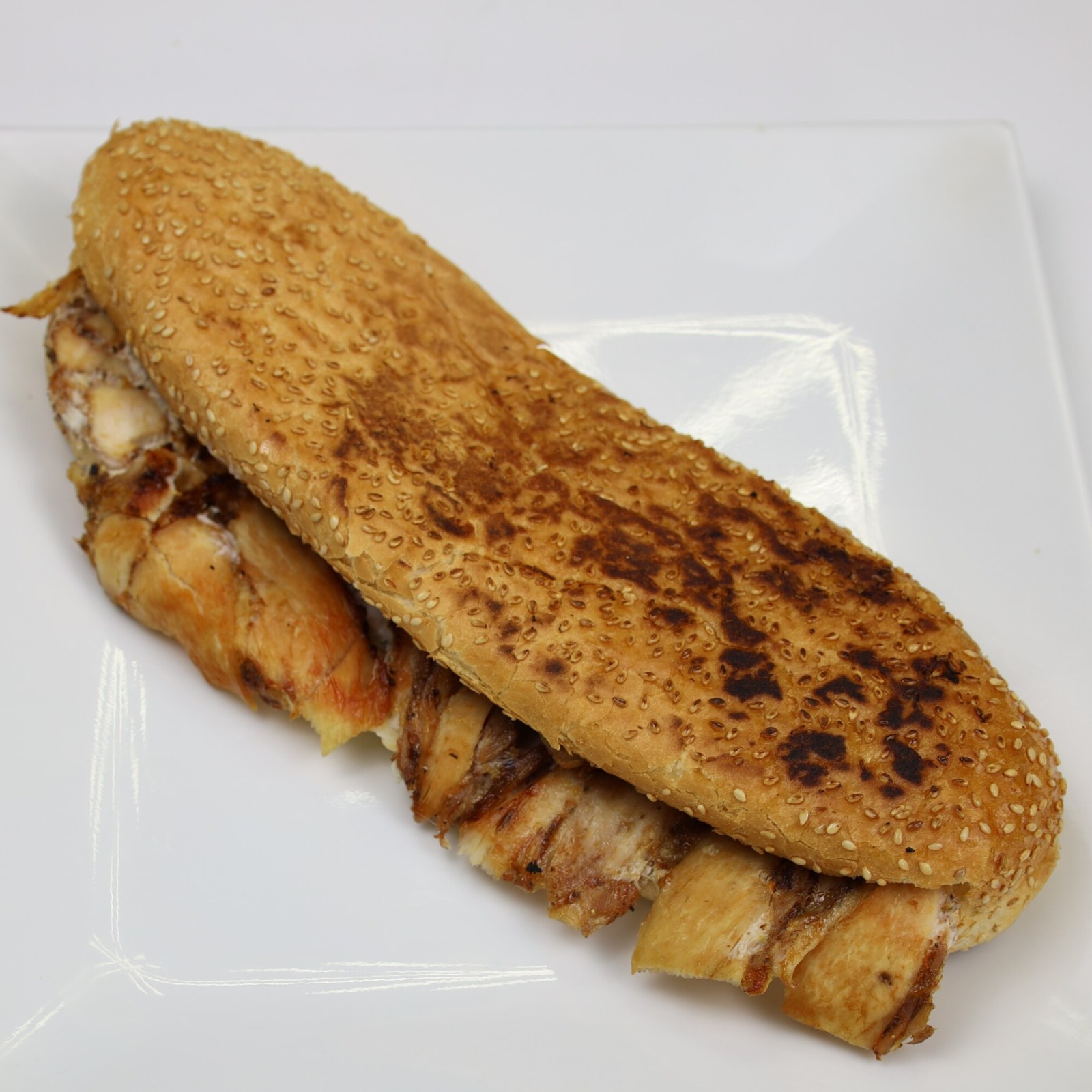 Fransız Ekmeğine Tavuk Döner (100 gr.)