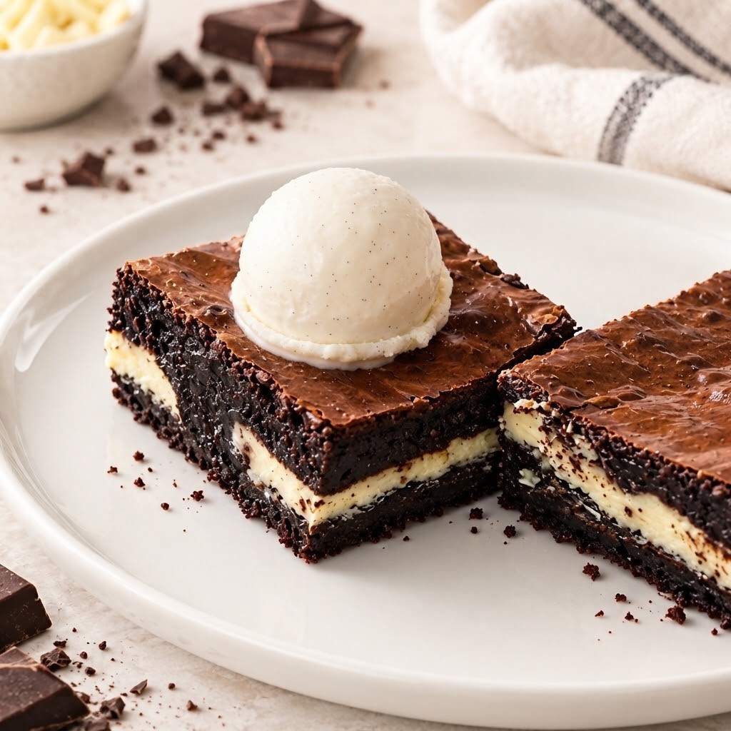 Dondurmalı American Brownie