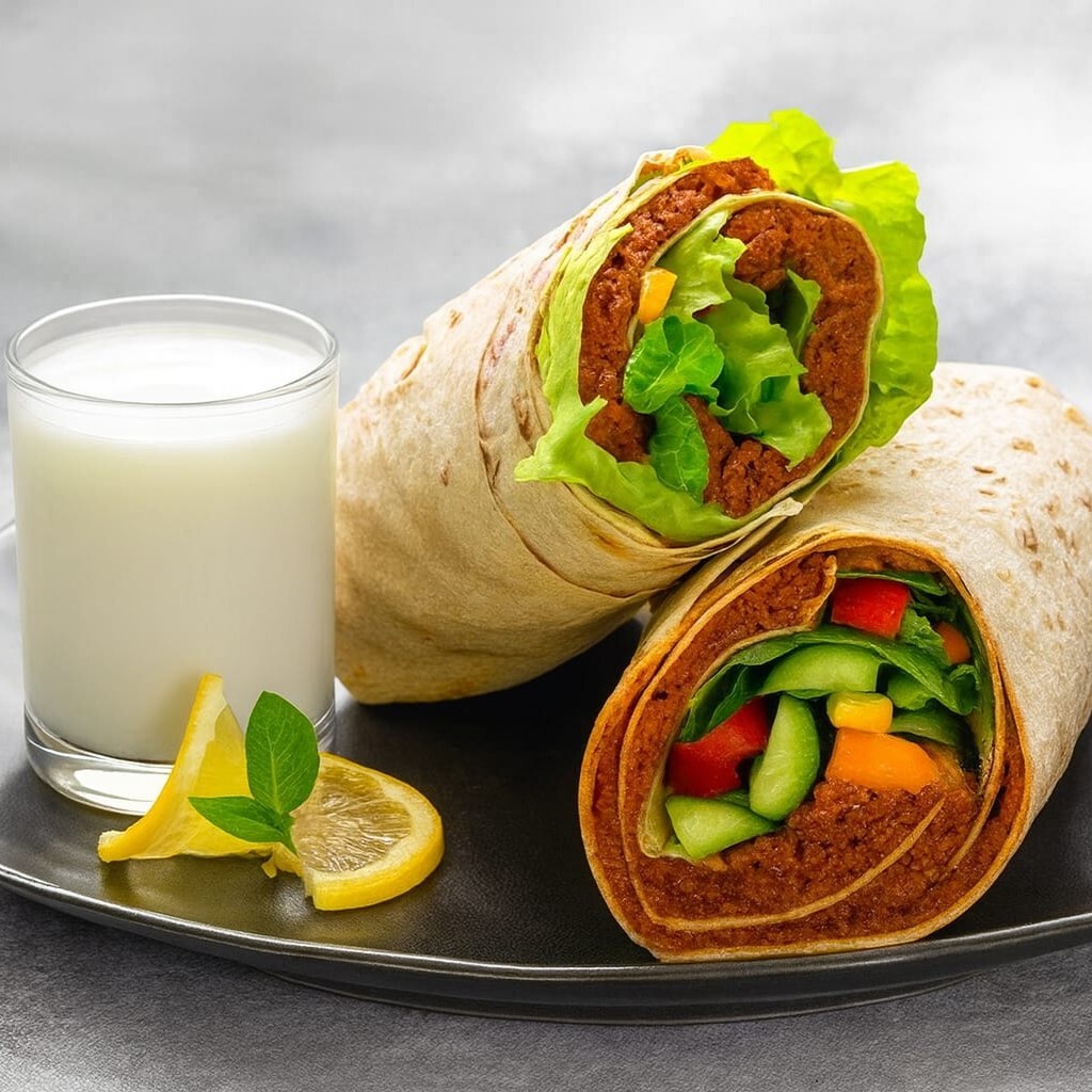 Mega Dürüm + Acılı Menü