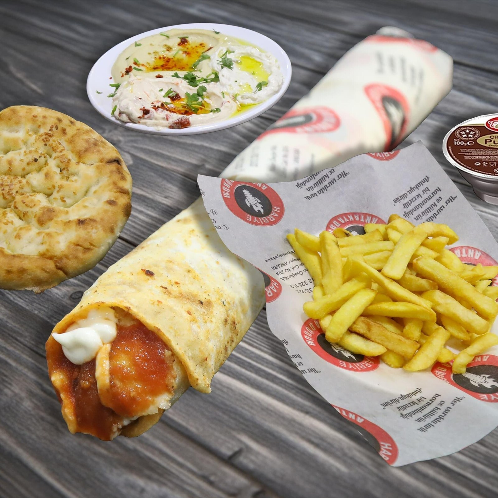 Antakya Usulü Zurna Tavuk Döner Menü