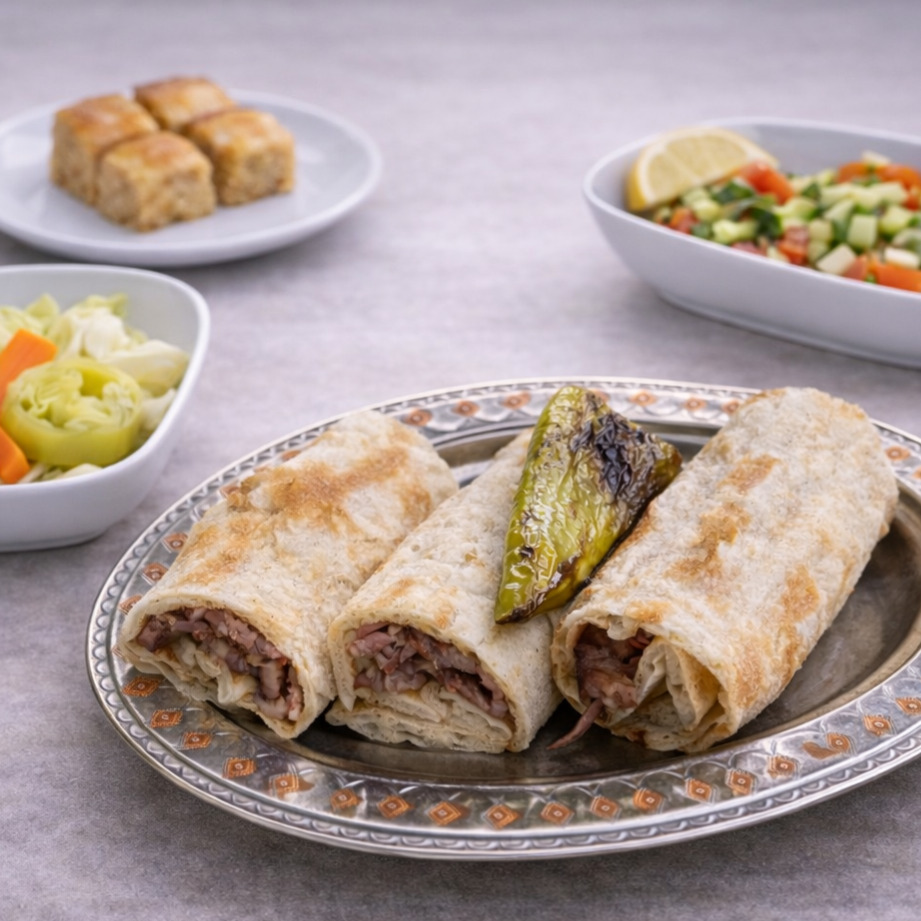 (200 gr)Et Döner Dürüm