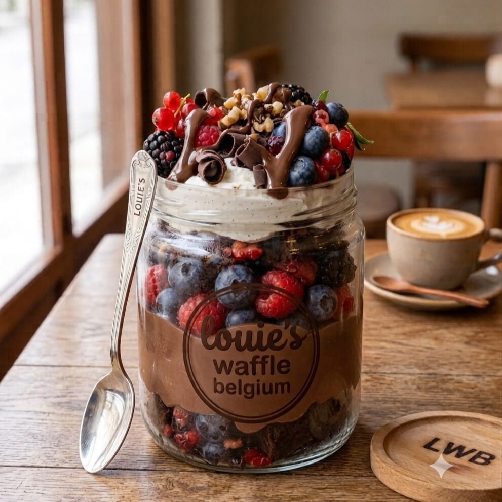 Orman Meyveli Brownie Cup