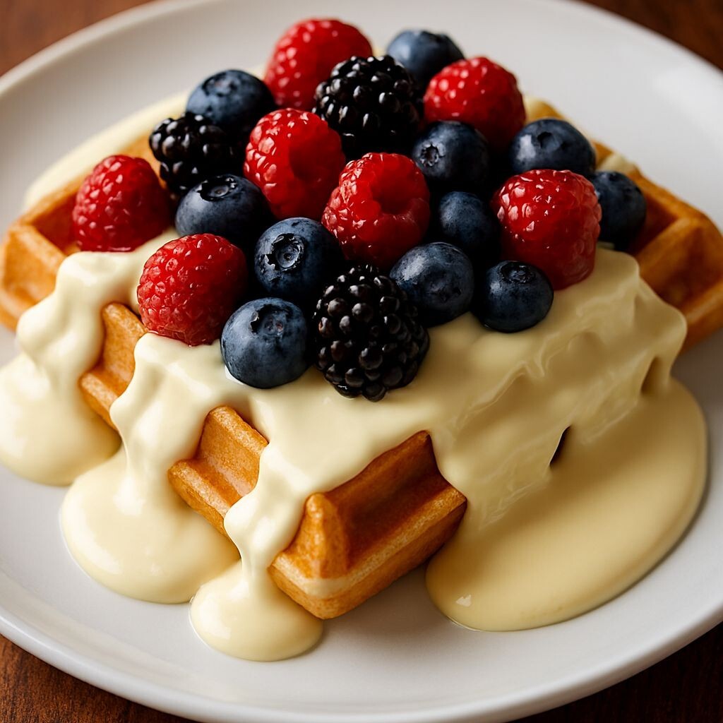 Orman Meyveli Waffle
