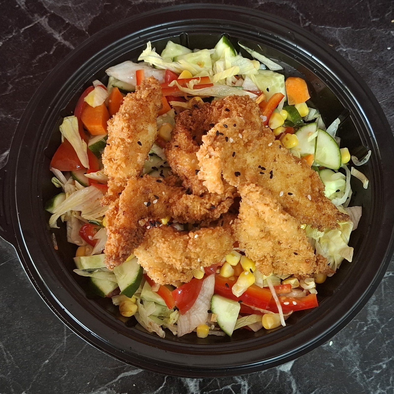 Chicken Finger Salata